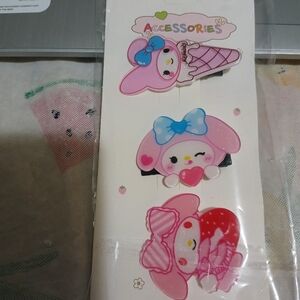 HK, My Sweet Melody clip on hair clips